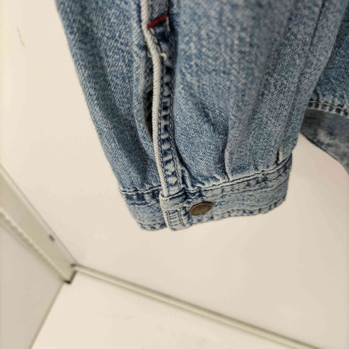 ザラマン ZARA MAN L/S ダメージ加工デニムシャツ メンズ import:S