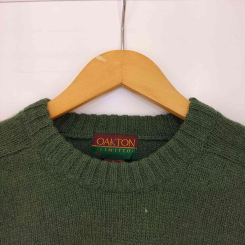 オークトン OAKTON 90s フリーダムスリーブ ウールニット メンズ import:L