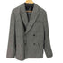 ザラ ZARA チェックダブルテーラードジャケット メンズ import:L
