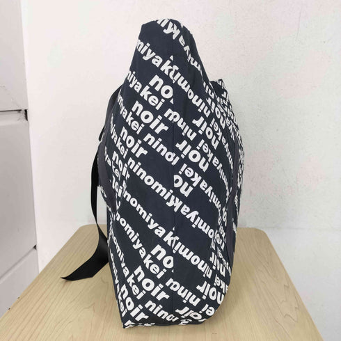 ノワールケイニノミヤ noir kei ninomiya 22SS 総ロゴサテントートバッグ レディース