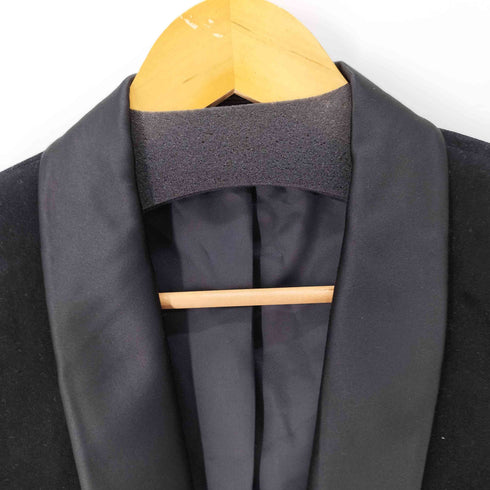 ザラ ZARA 1Bベロアテーラードジャケット メンズ US:40