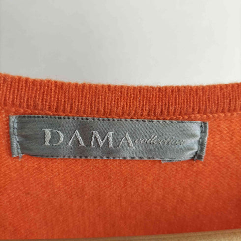 ダーマコレクション DAMA collection Vネックカシミヤニット レディース S