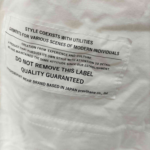 プラスターナ prasthana L/S クルーネックロンT メンズ FREE