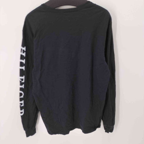 トミーヒルフィガー TOMMY HILFIGER ロゴデザイン L/S Tシャツ メンズ import:XL