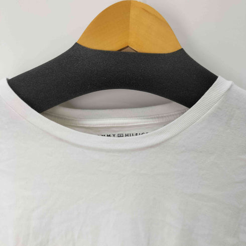 トミーヒルフィガー TOMMY HILFIGER ロゴデザイン L/S Tシャツ メンズ import:XL