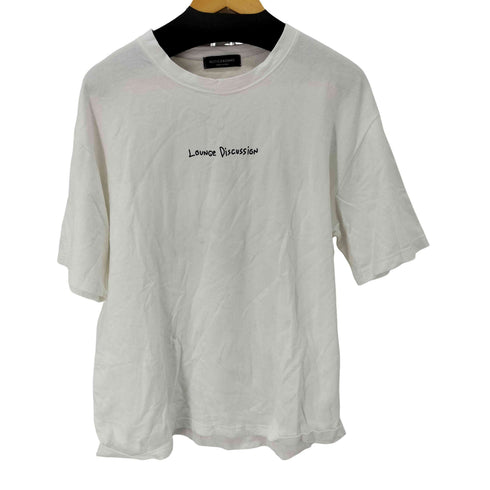 NOTICEBOARD 両面プリント S/S Tシャツ メンズ