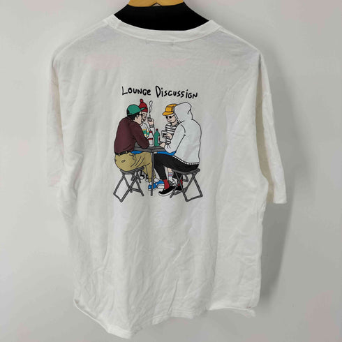 NOTICEBOARD 両面プリント S/S Tシャツ メンズ