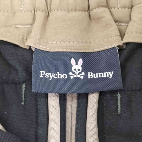サイコバニー Psycho Bunny ポリエステル バックワッペン スラックス メンズ