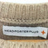 ヘッドポータープラス HEADPORTER PLUS エルボーパッチ アクリルウールニット メンズ import:L