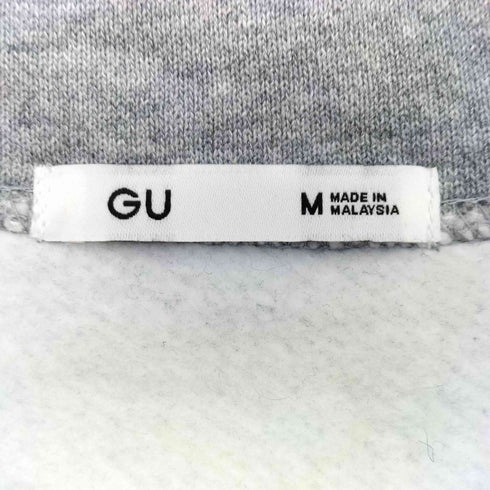 ジーユー GU ヘビーウェイトスウェットスタンドカラープルオーバー メンズ JPN:M