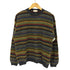 ジェイクルー J.CREW 90s 巨人タグ 香港製 ウール マルチボーダーニット メンズ import:M