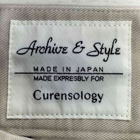 カレンソロジー curensology ×Archive&Style グルカパンツ レディース