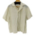 ザラ ZARA レースデザイン S/S オープンカラーシャツ メンズ import:XL