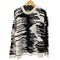 ザラ ZARA 総柄アクリルニット メンズ import:XL