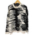 ザラ ZARA 総柄アクリルニット メンズ import:XL
