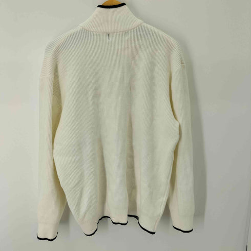 ACETAILORS パイピング ダブルジップ ドライバーズニット メンズ JPN:XXL