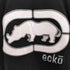 エコーアンリミテッド ECKO UNLTD ビニールプリント ロゴ 刺繍 S/S クルーネック Tシャツ メンズ import:L