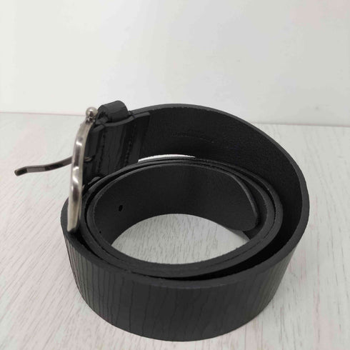 イヴサンローラン Yves Saint Laurent クラックレザーベルト メンズ