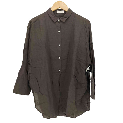 ボールジィトゥモローランド Ballsey TOMORROWLAND 24SS シアーリネン Vテールシャツ レディース JPN:36