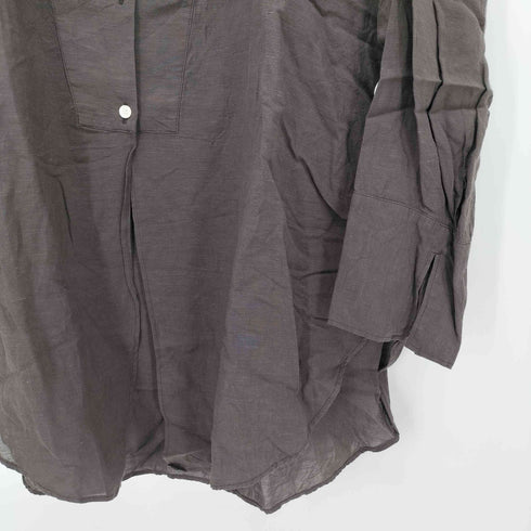 ボールジィトゥモローランド Ballsey TOMORROWLAND 24SS シアーリネン Vテールシャツ レディース JPN:36