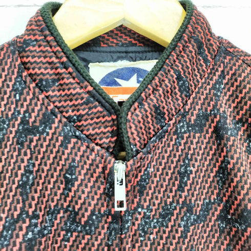 CASUAL LIFE 総柄ジップジャケット メンズ JPN:XL