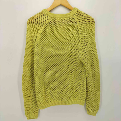 マカフィー MACPHEE 23SS メッシュコットン クルーネックプルオーバー レディース JPN:S