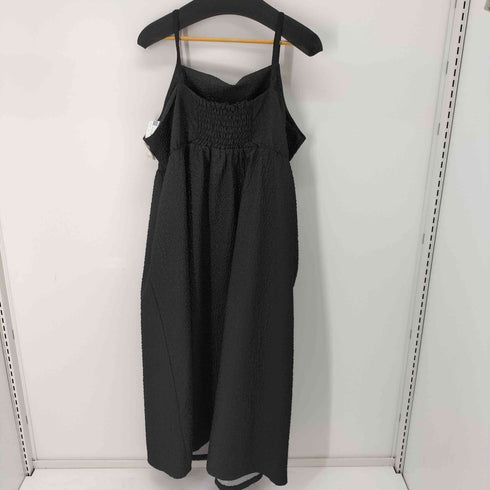 CLETTE エンボス加工キャミワンピース レディース 4L