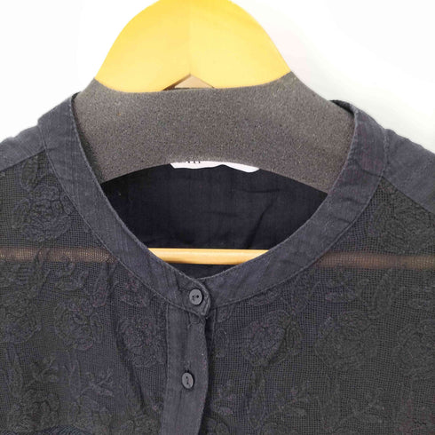ザラ ZARA L/S レースデザインブラウス レディース import:XXL