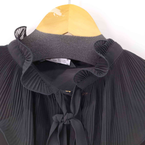 ザラ ZARA L/S シースルーデザインブラウス レディース import:XXL