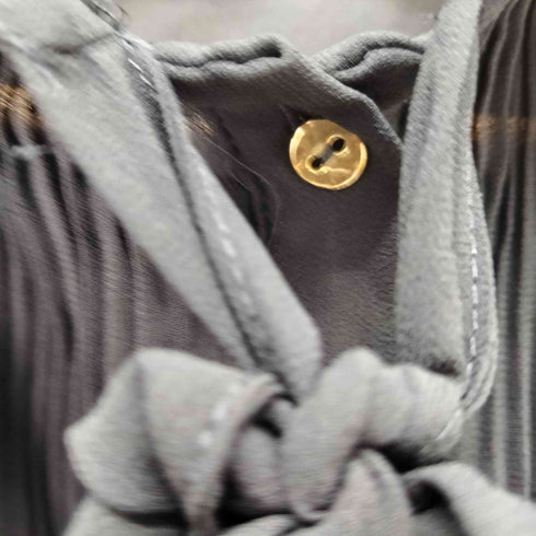 ザラ ZARA L/S シースルーデザインブラウス レディース import:XXL