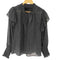 ザラ ZARA L/S シースルーデザインブラウス レディース import:XXL