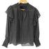 ザラ ZARA L/S シースルーデザインブラウス レディース import:XXL