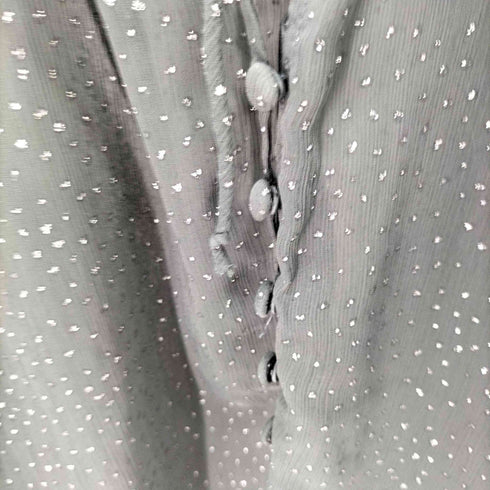 ザラ ZARA L/S シースルーデザインブラウス レディース import:XXL