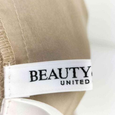 ビューティーアンドユースユナイテッドアローズ BEAUTY & YOUTH UNITED ARROWS サテンドロースト ワイド パンツ レディース JPN:XS