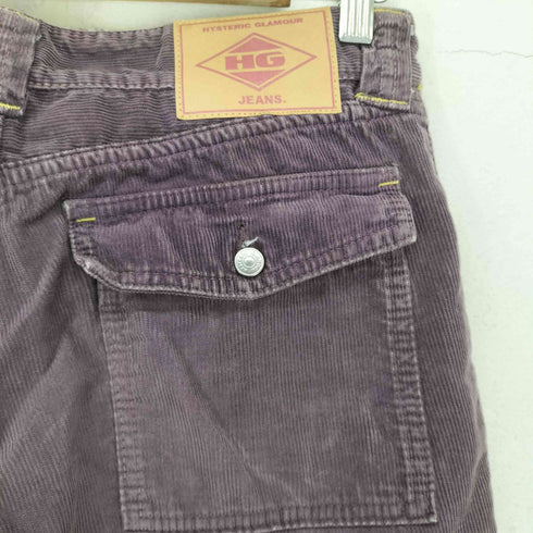 ヒステリックグラマー HYSTERIC GLAMOUR 00S ロゴパッチコーデュロイブッシュパンツ メンズ 32inch