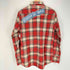 ラングラー Wrangler the red wood フリンジ加工チェックウエスタンシャツ メンズ