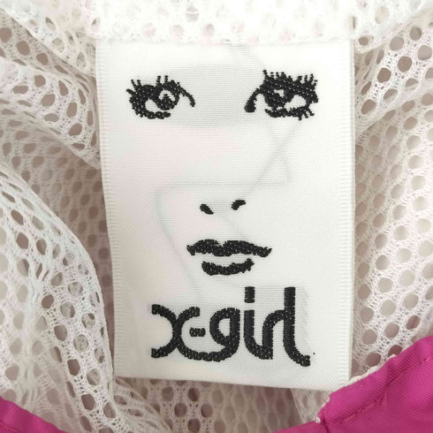 エックスガール X-girl ロゴ刺繍マウンテンパーカー レディース 1