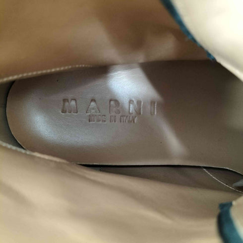 マルニ MARNI 20SS ANFIBIO IN VITELLO LISCIO レースアップブーツ レディース 37