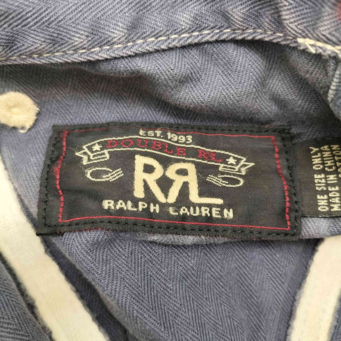 ダブルアールエルラルフローレン RRL RALPH LAUREN ヘリンボーンツイル キャップ USED加工 メンズ