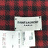 サンローラン Saint Laurent 14AW ギンガムチェックマフラー メンズ