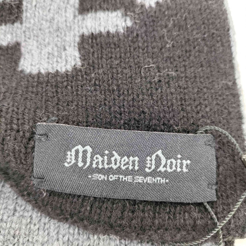 Maiden Noir クロスマフラー メンズ
