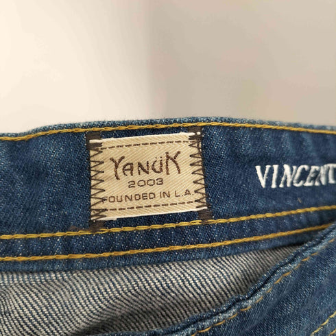 ヤヌーク YANUK VINCENT スリムテーパード デニムパンツ メンズ US:30-31