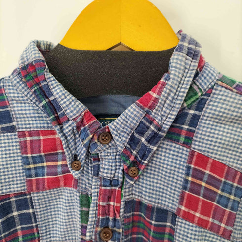 チャップス CHAPS 90's Patchwork S/S Shirt パッチワーク半袖シャツ メンズ XL