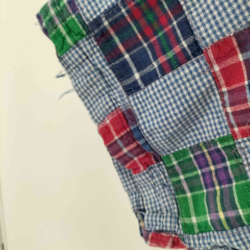 チャップス CHAPS 90's Patchwork S/S Shirt パッチワーク半袖シャツ メンズ XL