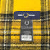フレッドペリー FRED PERRY イギリス製 チェック ウールマフラー メンズ