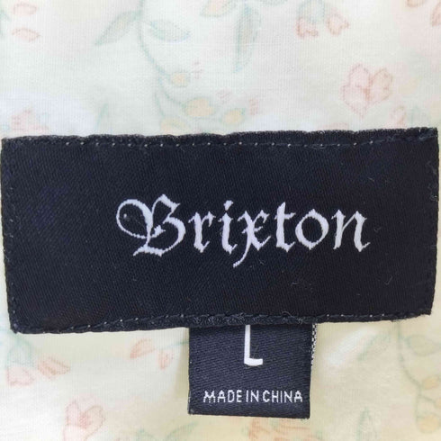 ブリクストン Brixton フラワープリントウエスタンシャツ メンズ JPN:L