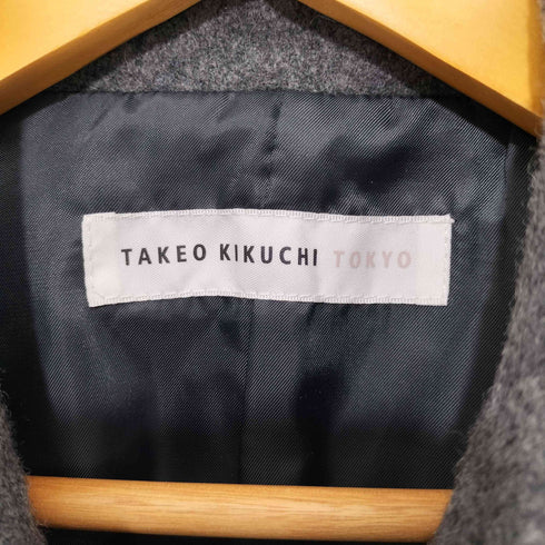 タケオキクチ TAKEO KIKUCHI ウール混 ダブルライダースジャケット メンズ JPN:2