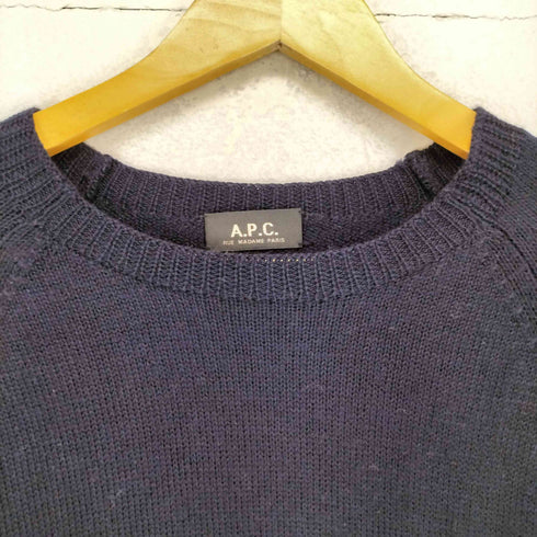 アーペーセー A.P.C. ニット切替ワンピース レディース