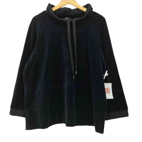 Topys plus ハイネック ベロア L/S カットソー レディース