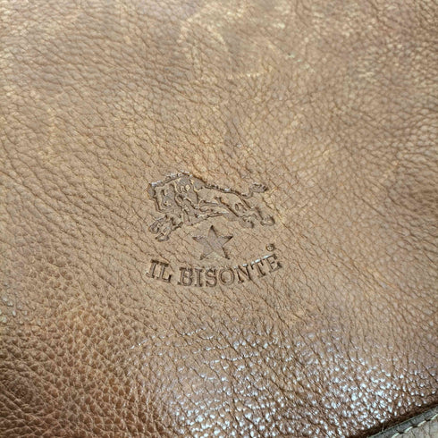 イルビゾンテ IL BISONTE イタリア製 本革 レザーショルダーバッグ レディース